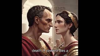 Julius Caesar’s Famous Words to Calpurnia Bravery and Fate in 1 Minute [upl. by Aerol]