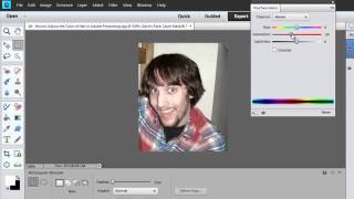 How to Desaturate an Image Using Photoshop Elements 6  Photoshop Elements [upl. by Nottarts]