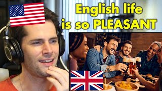 American Reacts to the Biggest SHOCKS of Visiting England Part 1 [upl. by Ahsaele267]