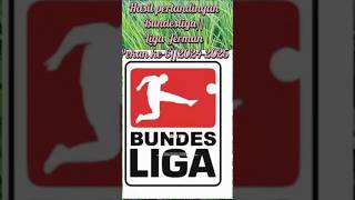 Hasil Pertandingan BundesligaLiga Jerman pekan ke620242025 [upl. by Morel]