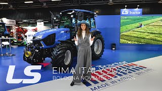 EIMA International 2024 Bologna  LS Tractor stand  LS Tractor Europe [upl. by Ifill604]