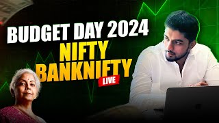 1 Feb  Live Budget Analysis for NiftyBanknifty  Trap Trading Live [upl. by Omar14]