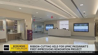 Ribbon cutting held for UPMC Passavants First Impressions renovation project [upl. by Sedgewick]