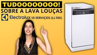 Lava Louças Electrolux 10 Serviços  LL10X [upl. by Waltner20]