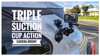 Suction Cup Mount Triple The Action Triple The Fun [upl. by Adnorrehs]