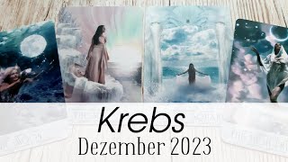 KREBS  Dezember 2023🎄Magische Ereignisse Ein erfolgreicher Neubeginn Tarot [upl. by Hamilton]