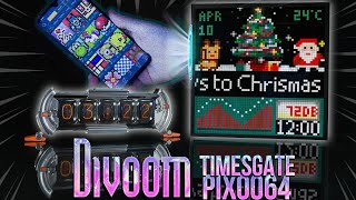 Divoom Times Gate amp Divoom Pixoo64 Art LED Display  Must Have For Gaming Setups [upl. by Nirrej948]