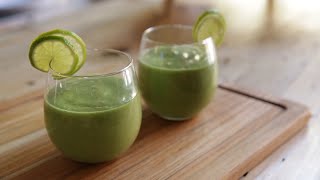 Key Lime Coconut Shake  Healthy Kickstart [upl. by Neu78]