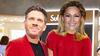 Lächeln Helene Fischer hat Spaß an ihrer Hochzeit mit Thomas Seitel [upl. by Yelir714]