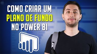 Como Criar Plano de Fundo para seu Relatório no Power BI Dicas PowerPoint [upl. by Norvil]