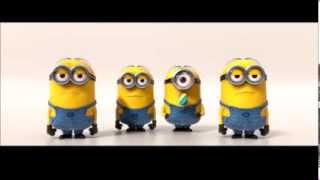 Banana Minions  Minecraft Animation [upl. by Noswad]