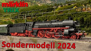 Märklin Sondermodell 2024  Dampflokomotive 18 323  Spur H0 [upl. by Eenyaj721]