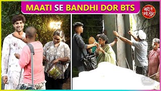 Maati Se Bandhi Dor  Behind The Scenes  Rutuja Ankit Gupta amp More [upl. by Hoebart]