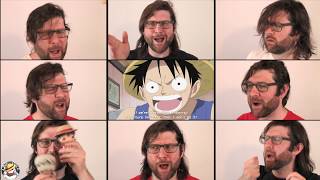 Luffys Fierce Attack ルフィ猛攻  One Piece One Man Band a cappella cover OST [upl. by Iphigeniah]