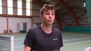 Tennis  portrait de Samuel Brosset [upl. by Cassi]