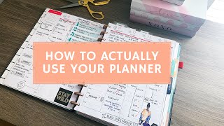 How To Actually Use Your Planner [upl. by Ecarg36]