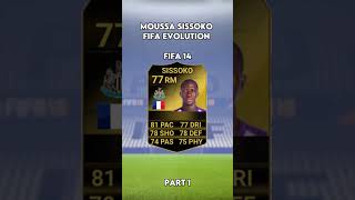 Sissoko Fifa Evolution Part 1 eafc fifa football footballshorts [upl. by Christopher]