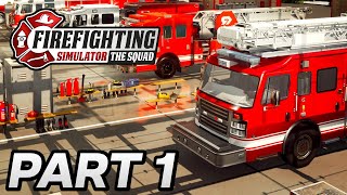 Firefighting Simulator  The Squad Gameplay Walkthrough Part 1 PS4 PS5  No Commentary [upl. by Alwin]