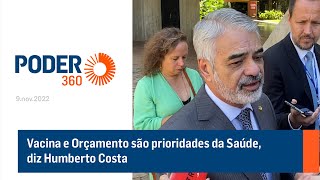 Vacina e Orçamento são prioridades da Saúde diz Humberto Costa [upl. by Iohk]