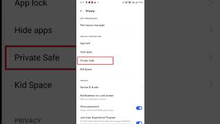 Realme 3 pro private safe password reset  privacy password realme 3pro [upl. by Jameson]