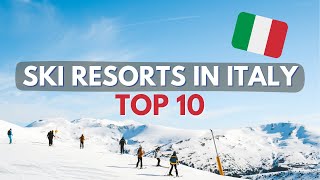 Top 10 Skiing Destinations in Italy  202223 [upl. by Nylyak291]