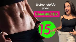 Treino rápido para emagrecer  Aprenda a derreter gordura [upl. by Trebmer]