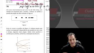 Questão 76  FUVEST 2024  Física [upl. by Ahsinauj]