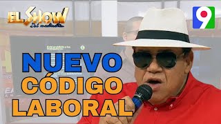 Debaten el nuevo código laboral  El Show del Mediodía [upl. by Newcomb417]