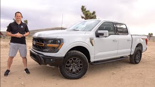 Is the 2024 Ford F150 Tremor a better V8 truck to BUY than a GMC Sierra AT4 [upl. by Neras]