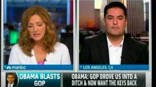 MSNBC Cenk To Obama  Go For The Throat [upl. by Pages]