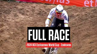 FULL RACE 2024 UCI Cyclocross World Cup  Zonhoven [upl. by Llezom]