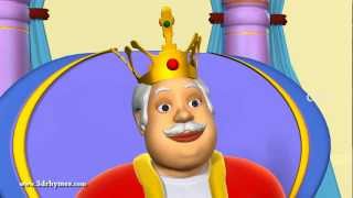 Old King Cole Nurery Rhyme  3D Animation English Nursery Rhyme for children [upl. by Irneh]