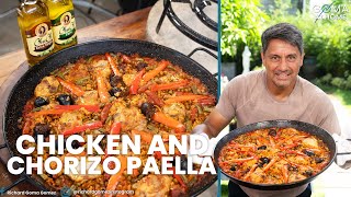 Goma At Home Chicken And Chorizo Paella [upl. by Rosenblum]