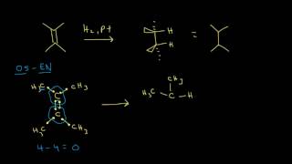 Hydrogenation  Alkenes and Alkynes  Organic chemistry  Khan Academy [upl. by Pettiford]