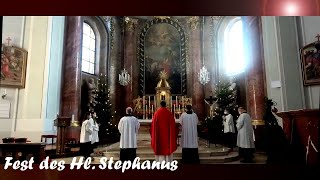 Festmesse Hl Stephanus [upl. by Reibaj]