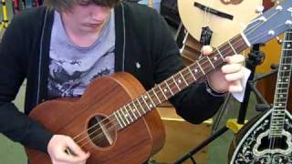 Neil plays the Ashbury AT24 Tenor Guitar  Hobgoblin Music Birmingham [upl. by Wardle]