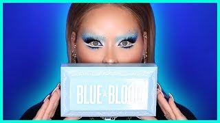 Trying The BLUE BLOOD Collection by Jeffree Star [upl. by Pol]