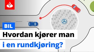 Hvordan kjører man i en rundkjøring [upl. by Naarah]