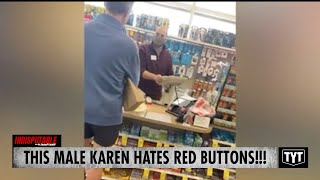 This Male Karen HATES Red Buttons [upl. by Howes]