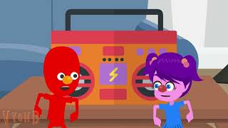 Elmo and Abby Cadabby Radio A Vyond Video [upl. by Aridni]