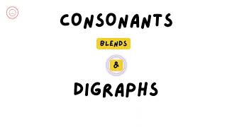 Difference between Consonant Blends amp Digraphs With Examples [upl. by Ahsiekan827]