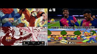 MEMES REAL MADRID 0 FC BARCELONA 4 LIGA ESPAÑOLA [upl. by Allecram]