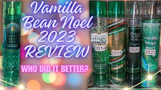 Who Did It Better Vanilla Bean Noel 2023 Review Update ▌Bath amp Body Works bathandbodyworks [upl. by Roby]