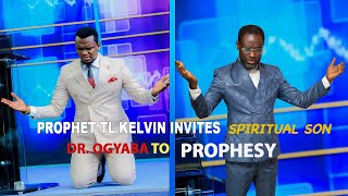 Prophet TL Kelvin invites Spiritual son Dr Ogyaba to prophecy🔥 [upl. by Brianne]