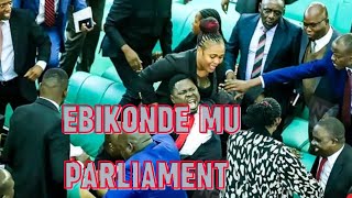 EBIKONDE BINYOOSE MU PARLIAMENT HON ATIKU AKUBYE ZAAKE NAZIRIKA [upl. by Airogerg]