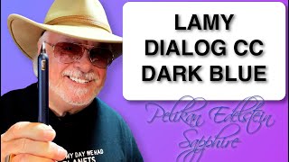 2022 Lamy Dialog cc Dark Blue Fountain Pen Unboxing and Review [upl. by Oiramal562]