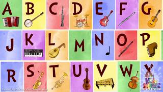 Jazzy ABC  Learn about music instruments and letters in a fun and interactive game [upl. by Akayas]