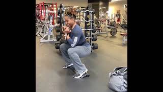 Improvement Season Leg Day with 6x Ms Figure Olympia Cydney Gillon [upl. by Tteve]