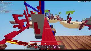 BedWars DESTROYING Players In 30v30 [upl. by Ahsiuqram]