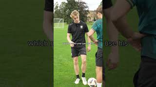 Beating Aggressive Defenders Tutorial footytips football soccer ballcontrol footballtips [upl. by Ainevuol]